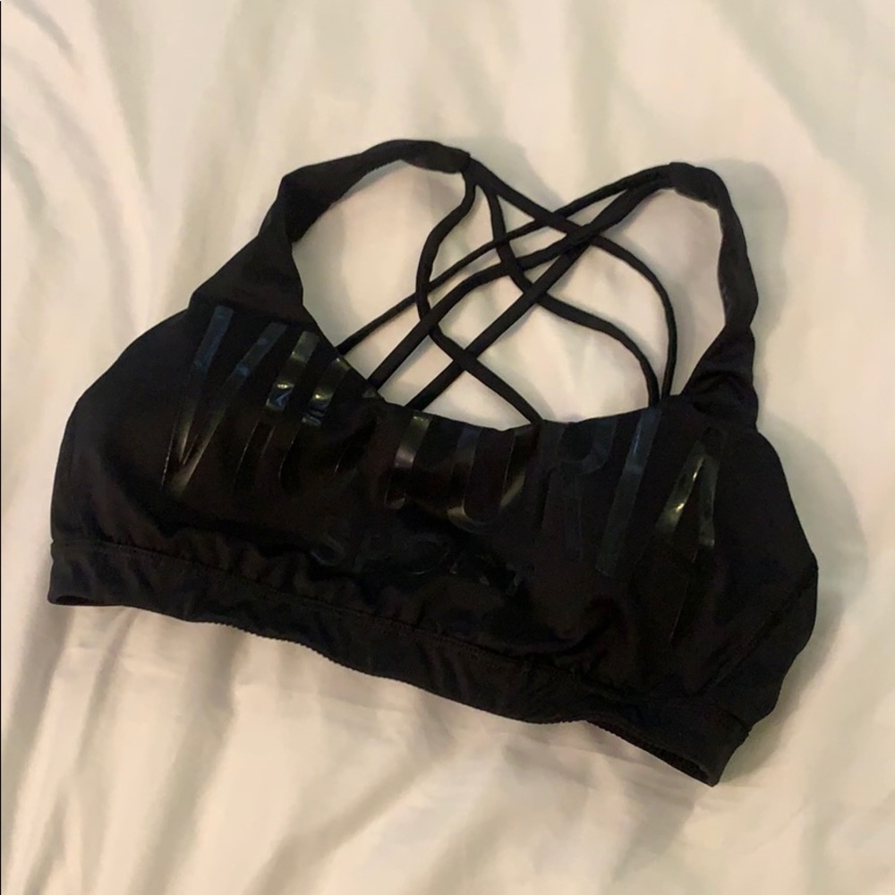 Black VICTORIA SECRET sports bra